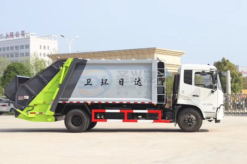東風天錦14方后裝壓縮垃圾車