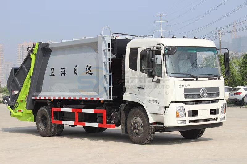 東風天錦14方后裝壓縮垃圾車