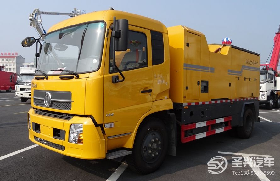 東風天錦路面熱再生修補車 