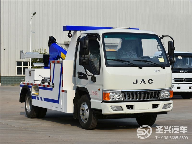 江淮駿鈴E3拖吊聯體清障車