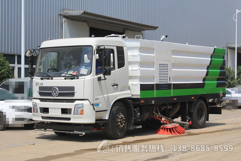 東風天錦9+7方洗掃車