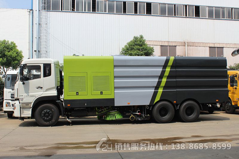 東風天龍13+9方洗掃車