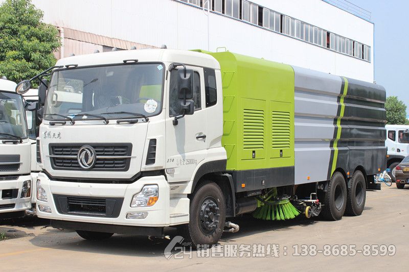 東風天龍13+9方洗掃車
