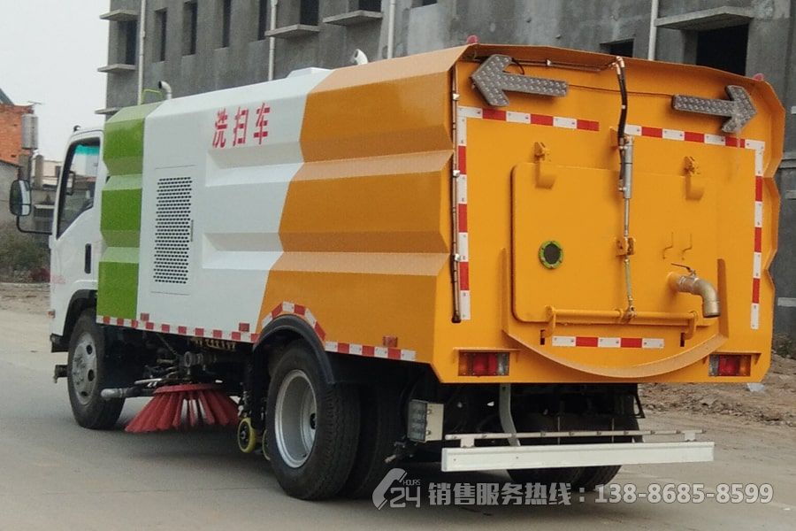 慶鈴GLF五十鈴5+4方洗掃車