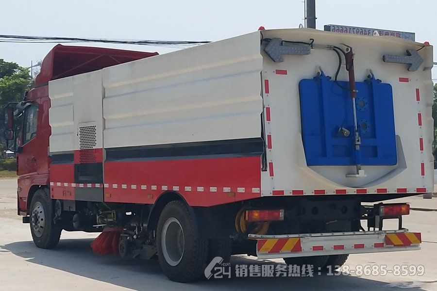 陜汽軒德X6系9+7方洗掃車