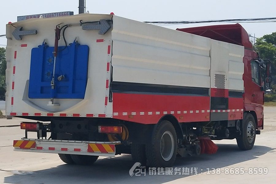 陜汽軒德X6系9+7方洗掃車