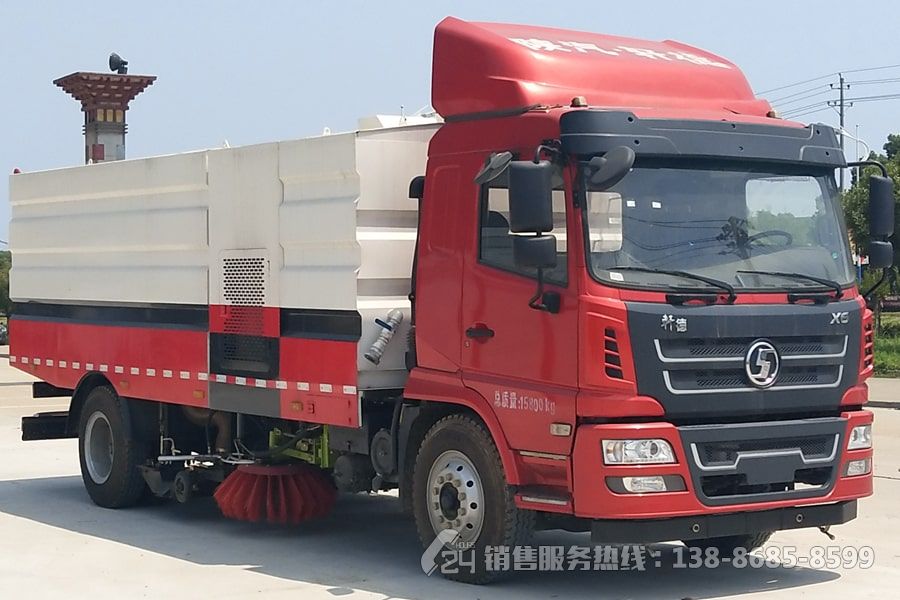陜汽軒德X6系9+7方洗掃車