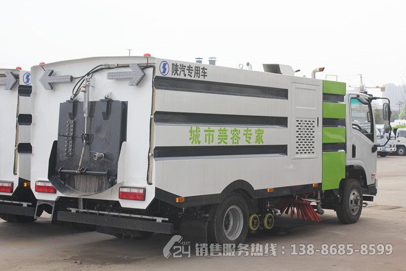 陜汽軒德X9系3+4方洗掃車