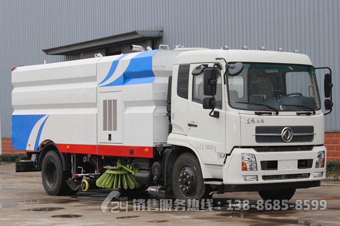 新款東風天錦9+7方洗掃車