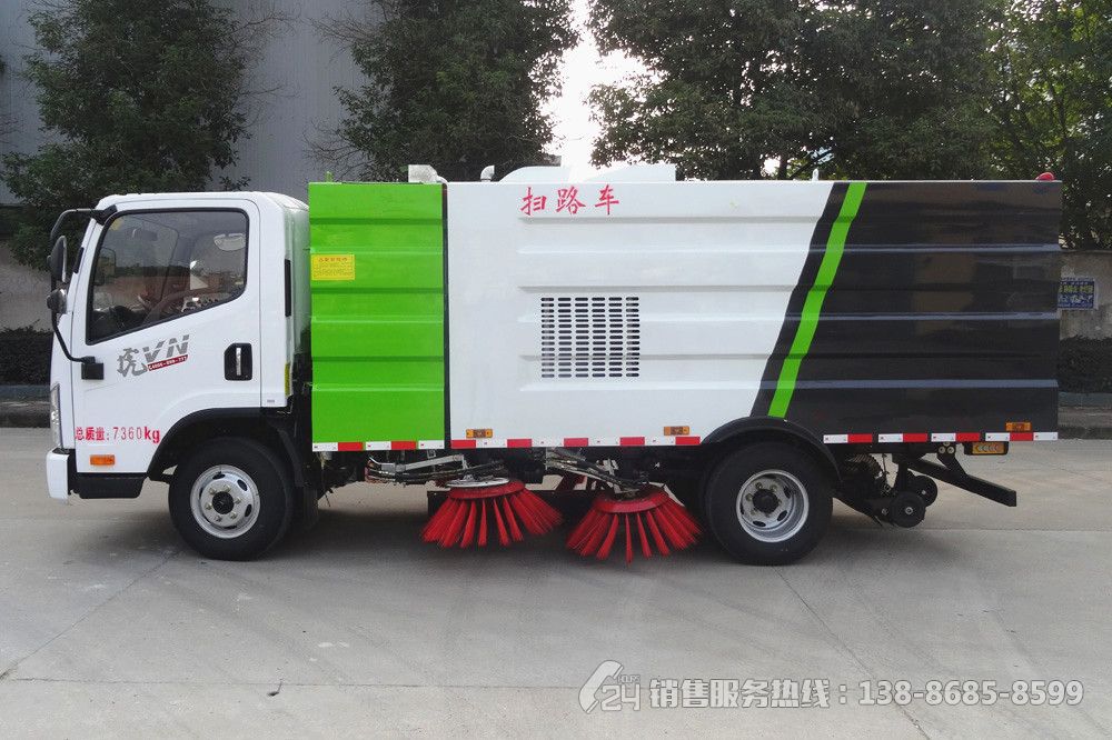 解放虎VN5噸掃路車