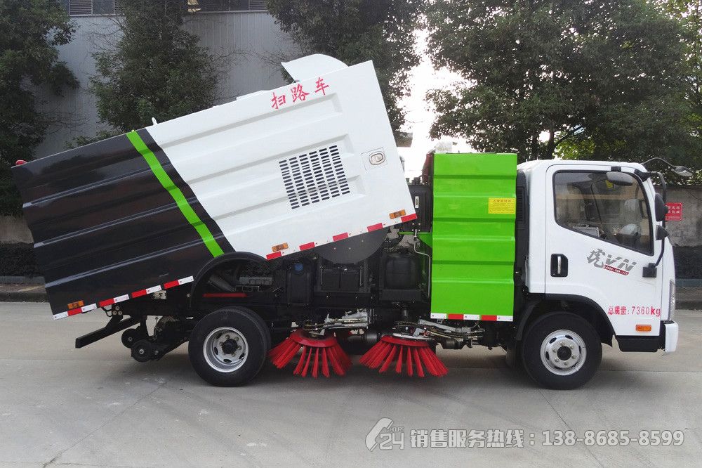 解放虎VN5噸掃路車