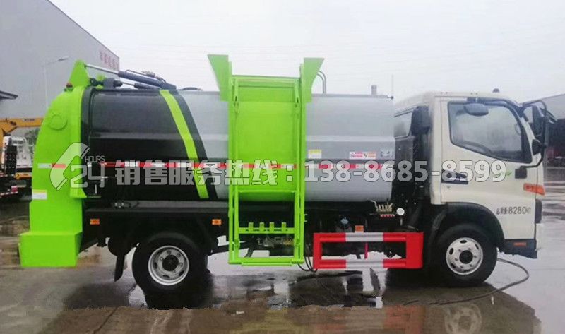 國六江淮駿鈴V6餐廚垃圾收集轉運車