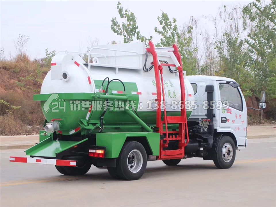 東風多利卡罐式4方餐廚垃圾車
