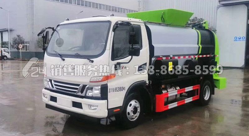 國六江淮駿鈴V6餐廚垃圾收集轉運車