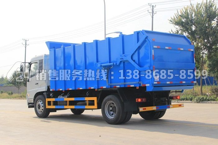 國六東風天錦對接式垃圾轉運車