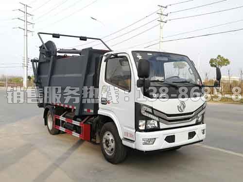 國六東風多利卡D6無泄漏壓縮垃圾車