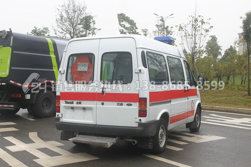 全順新世代V348短軸中頂監護型救護車