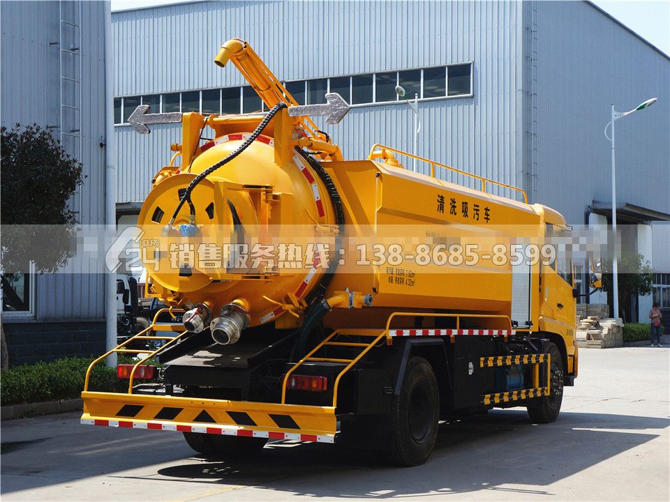 東風天錦清洗吸污車12方
