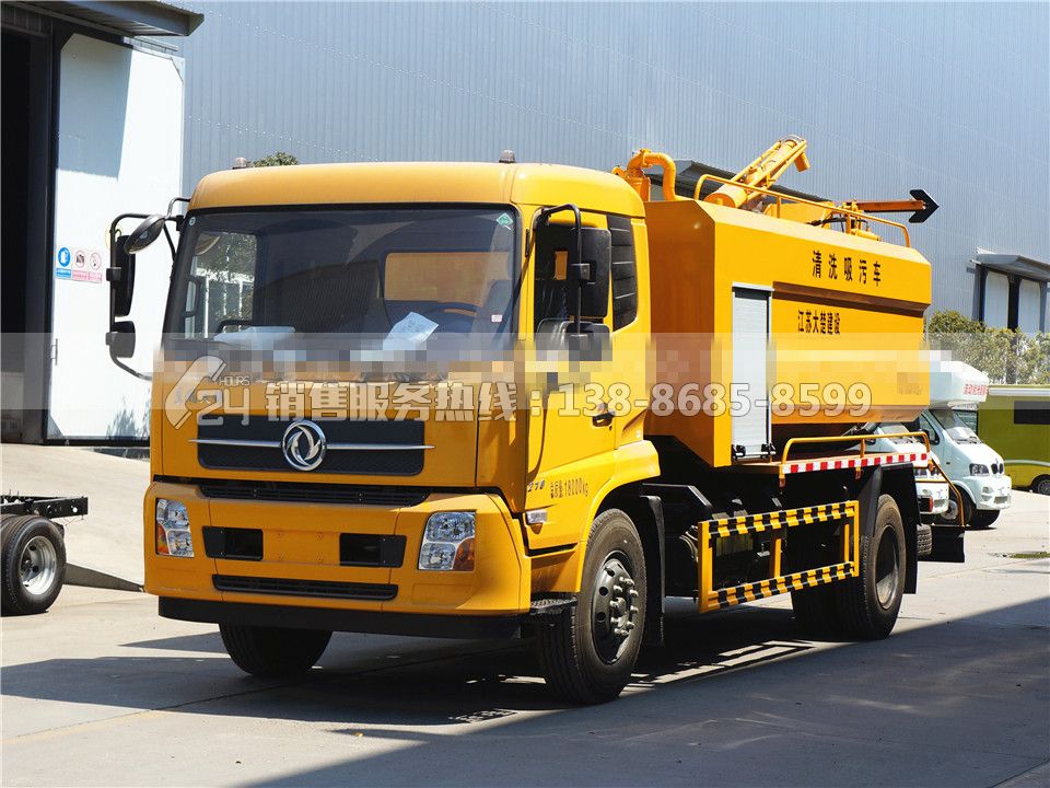 東風天錦清洗吸污車12方