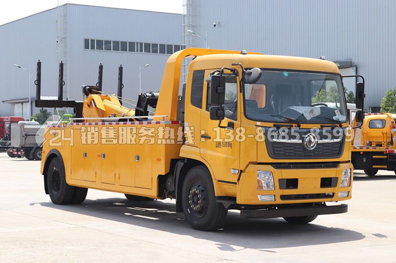 東風天錦單橋重型救援車