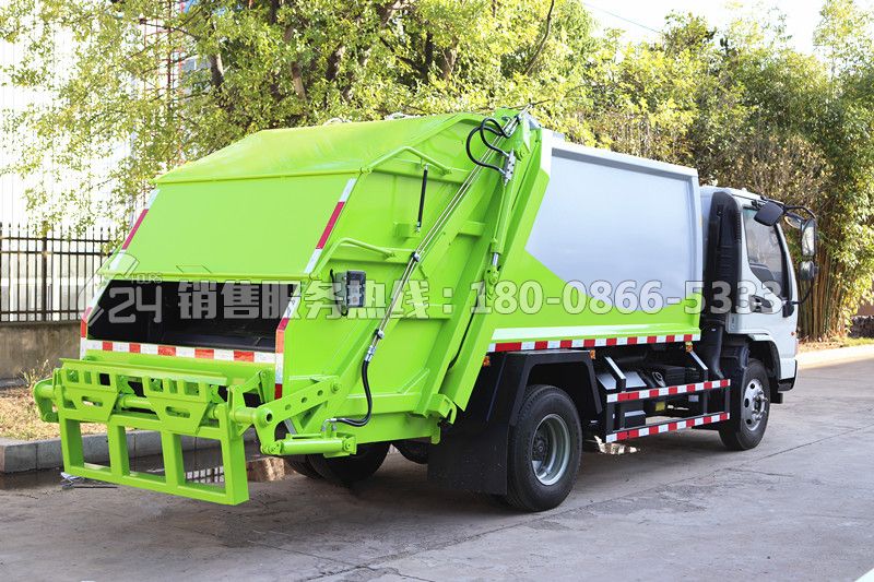 江淮駿鈴8方后裝壓縮式垃圾車