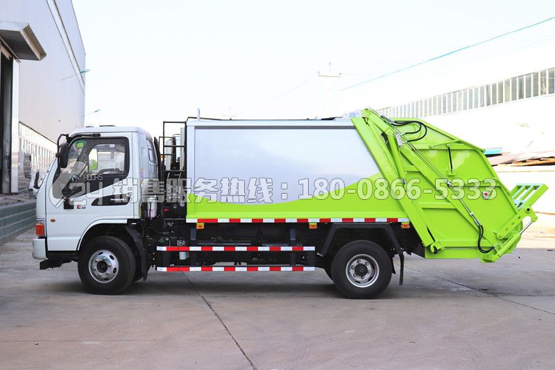 江淮駿鈴8方后裝壓縮式垃圾車