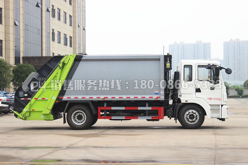 東風錦程12立方后裝壓縮式垃圾車