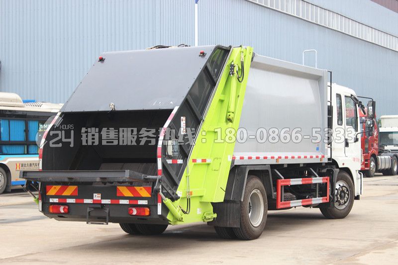 東風錦程12立方后裝壓縮式垃圾車