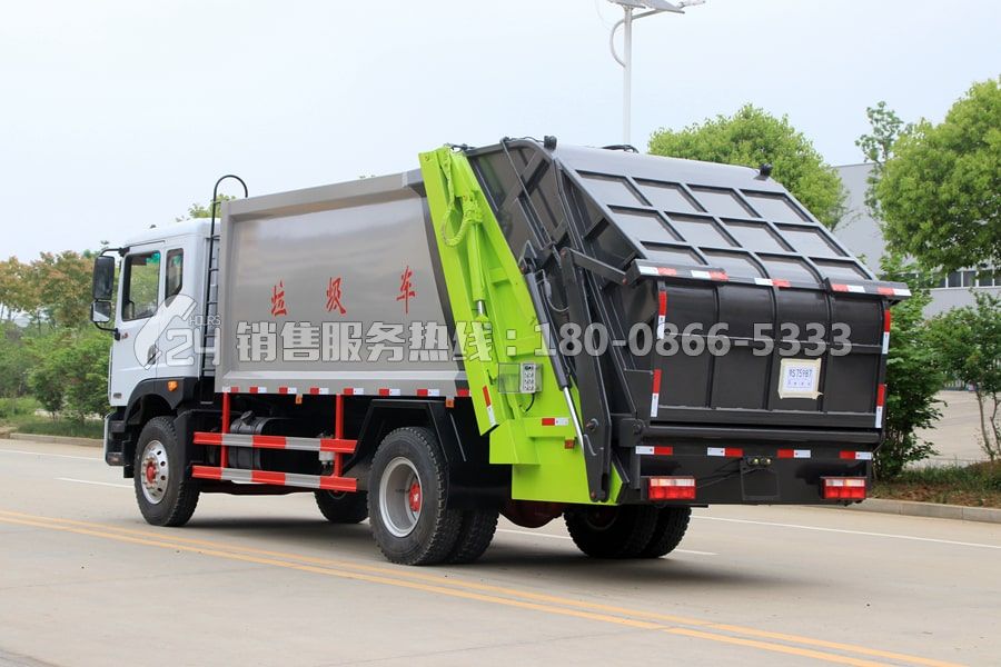 國六東風D9后裝壓縮式垃圾車