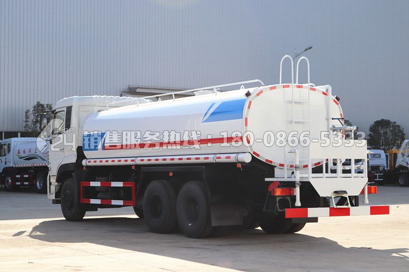 東風天龍后雙橋灑水車20立方