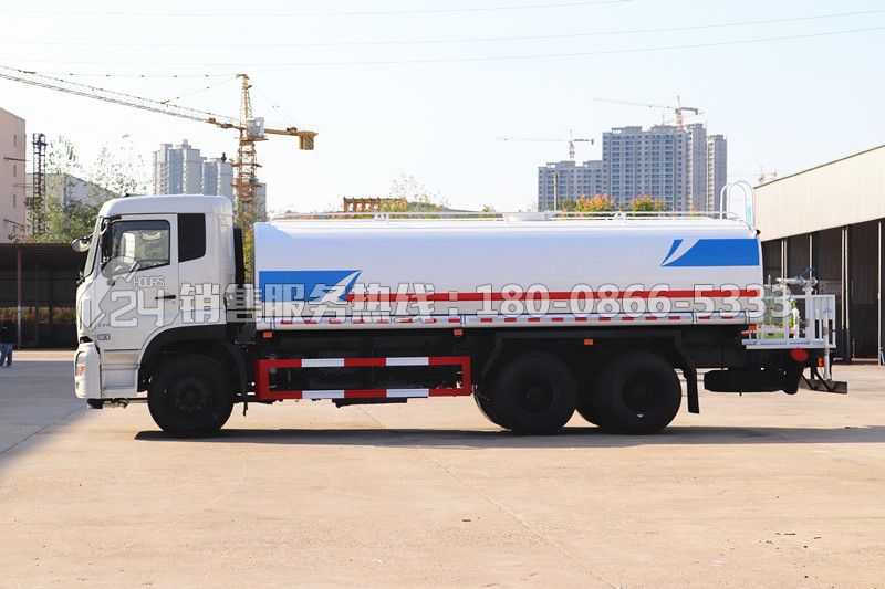 東風天龍后雙橋灑水車20立方