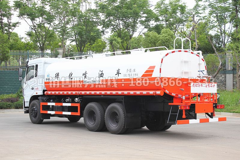 東風D3S后雙橋灑水車22立方