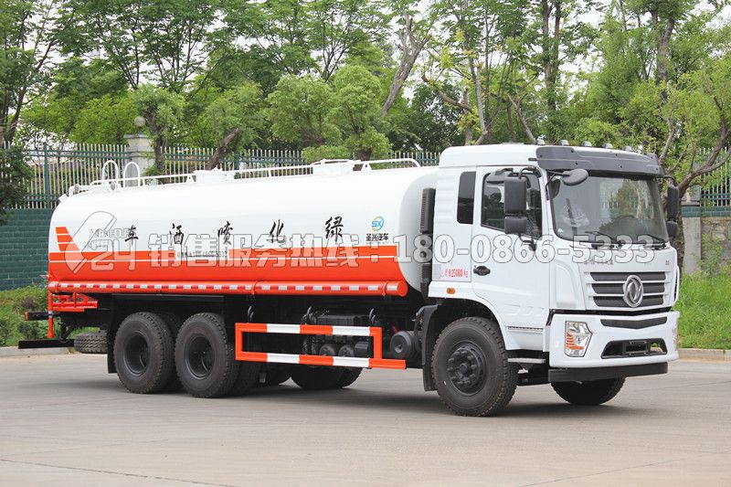 東風D3S后雙橋灑水車22立方
