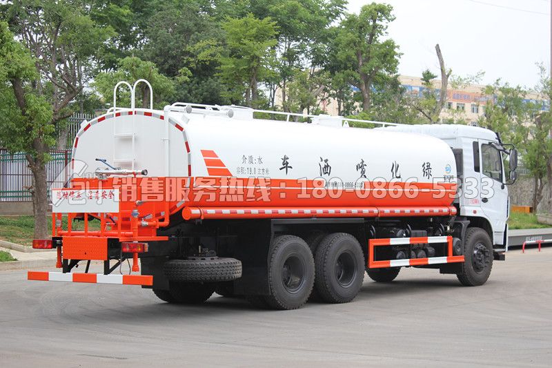 東風D3S后雙橋灑水車22立方