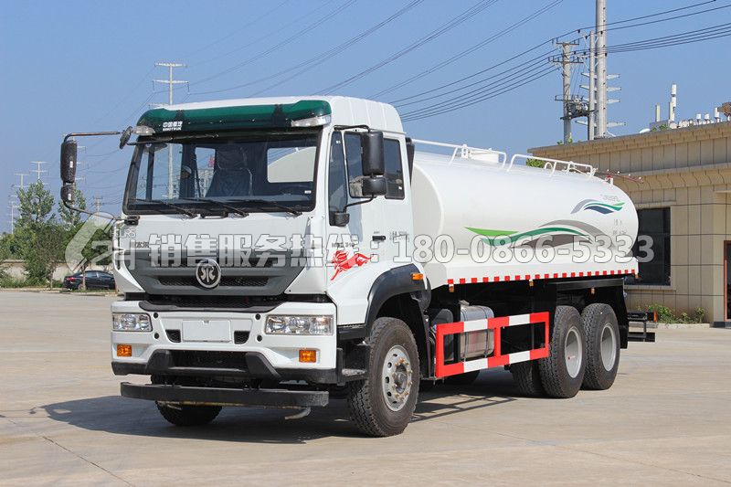 中國重汽斯太爾后雙橋18.0方灑水車