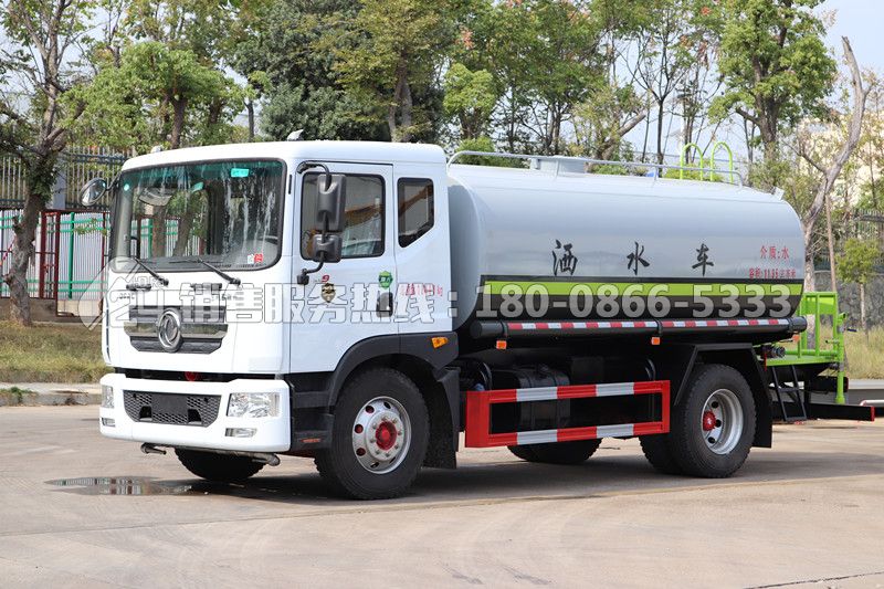國六東風多利卡D9灑水車14方