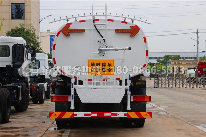 東風天龍天龍后雙橋灑水車20立方