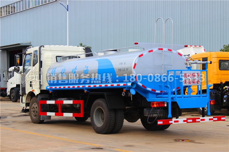 一汽解放J6L灑水車10立方