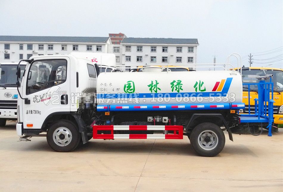 解放虎VN灑水車(chē)5方