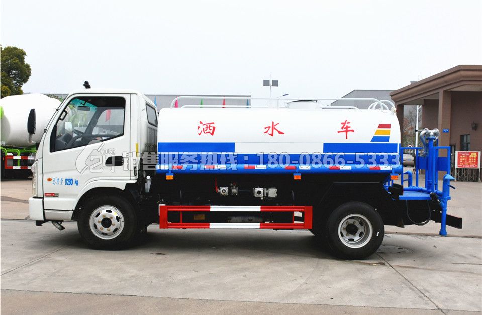 凱馬福運來5方灑水車
