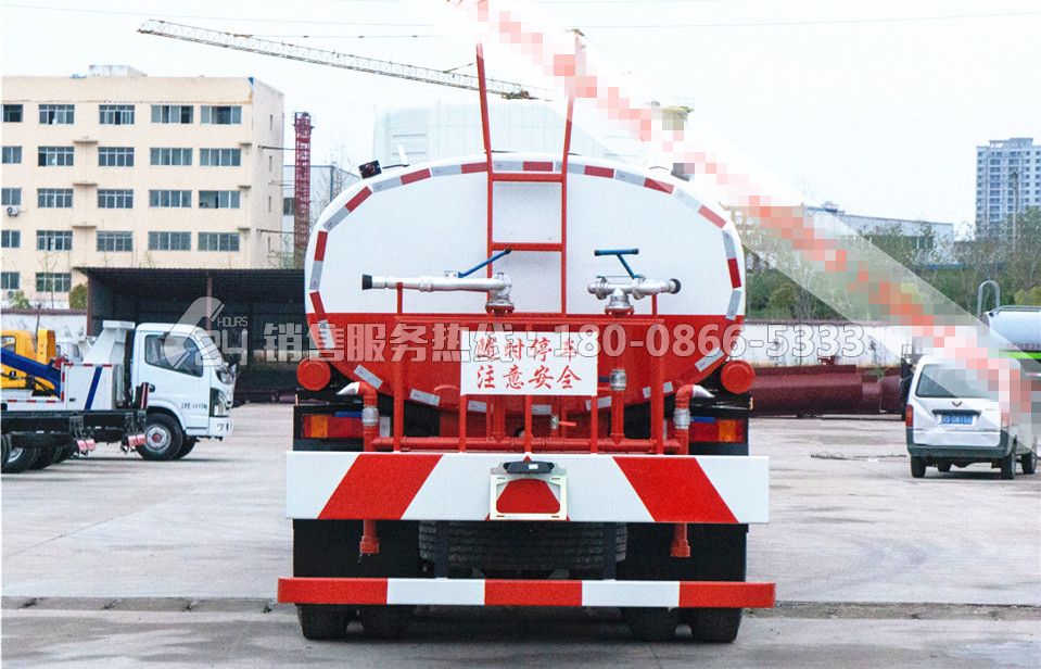 國六-東風天龍前四后八灑水車22方