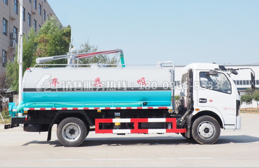 國六-東風凱普特吸糞車10立方