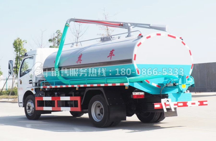 國六-東風凱普特吸糞車10立方