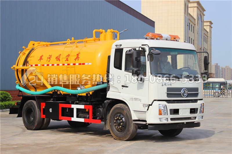 東風天錦吸污車12方