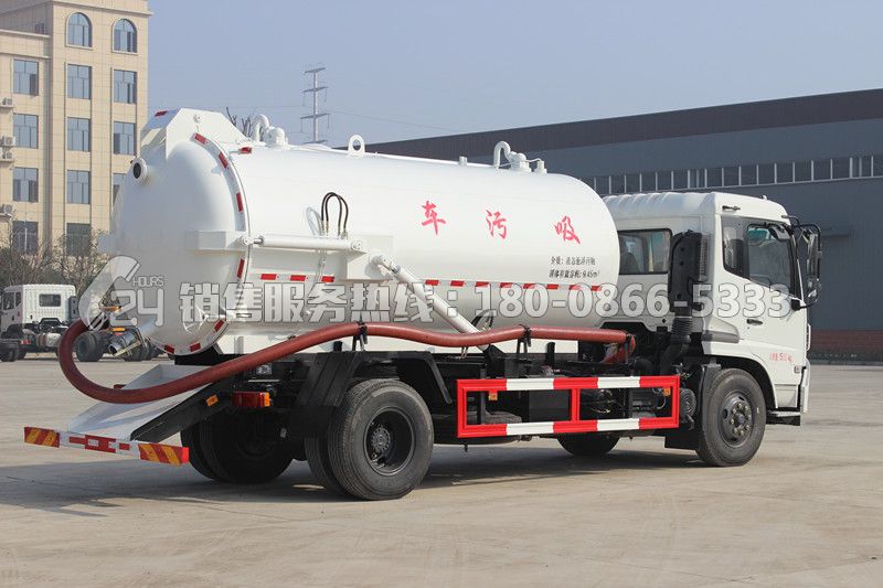 東風天錦12方吸污車