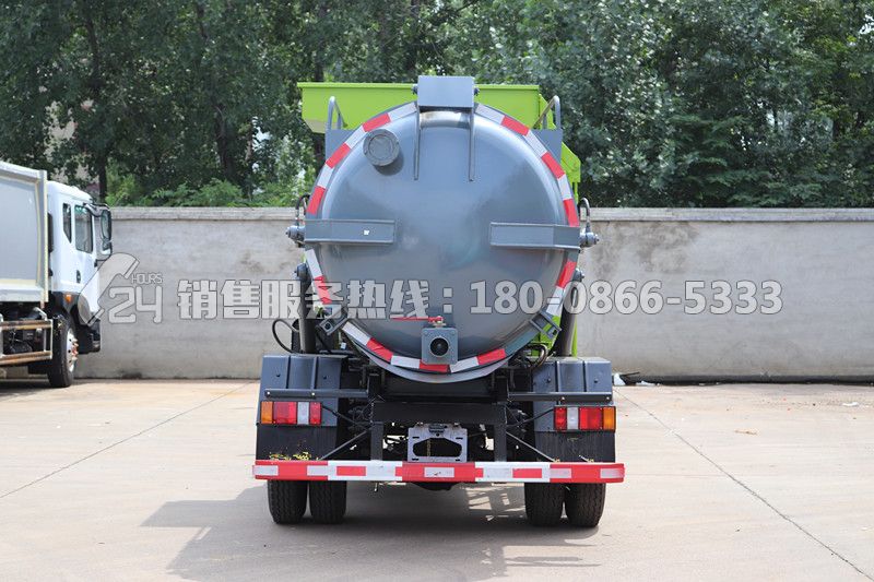國六-江鈴順達罐式餐廚垃圾車4方