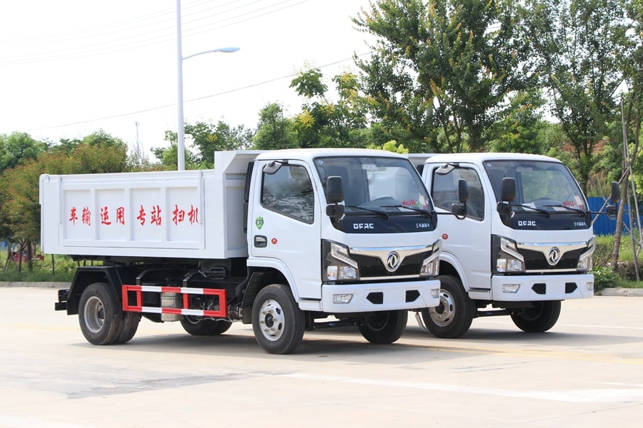 國六-東風(fēng)福瑞卡5方自卸式垃圾車
