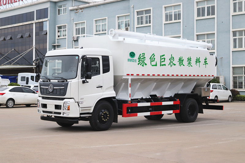 東風天錦散裝飼料車22方-液壓