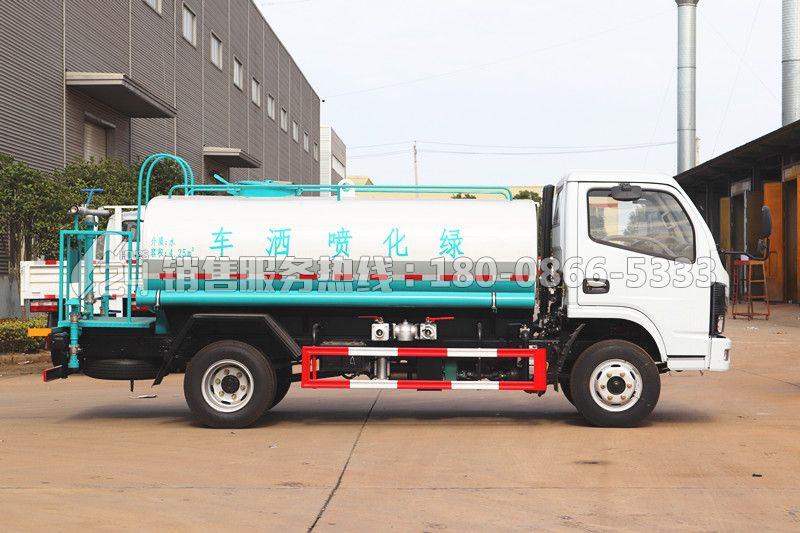 國六東風福瑞卡5噸灑水車
