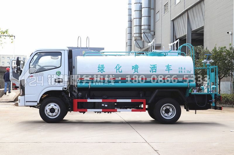 國六東風福瑞卡5噸灑水車